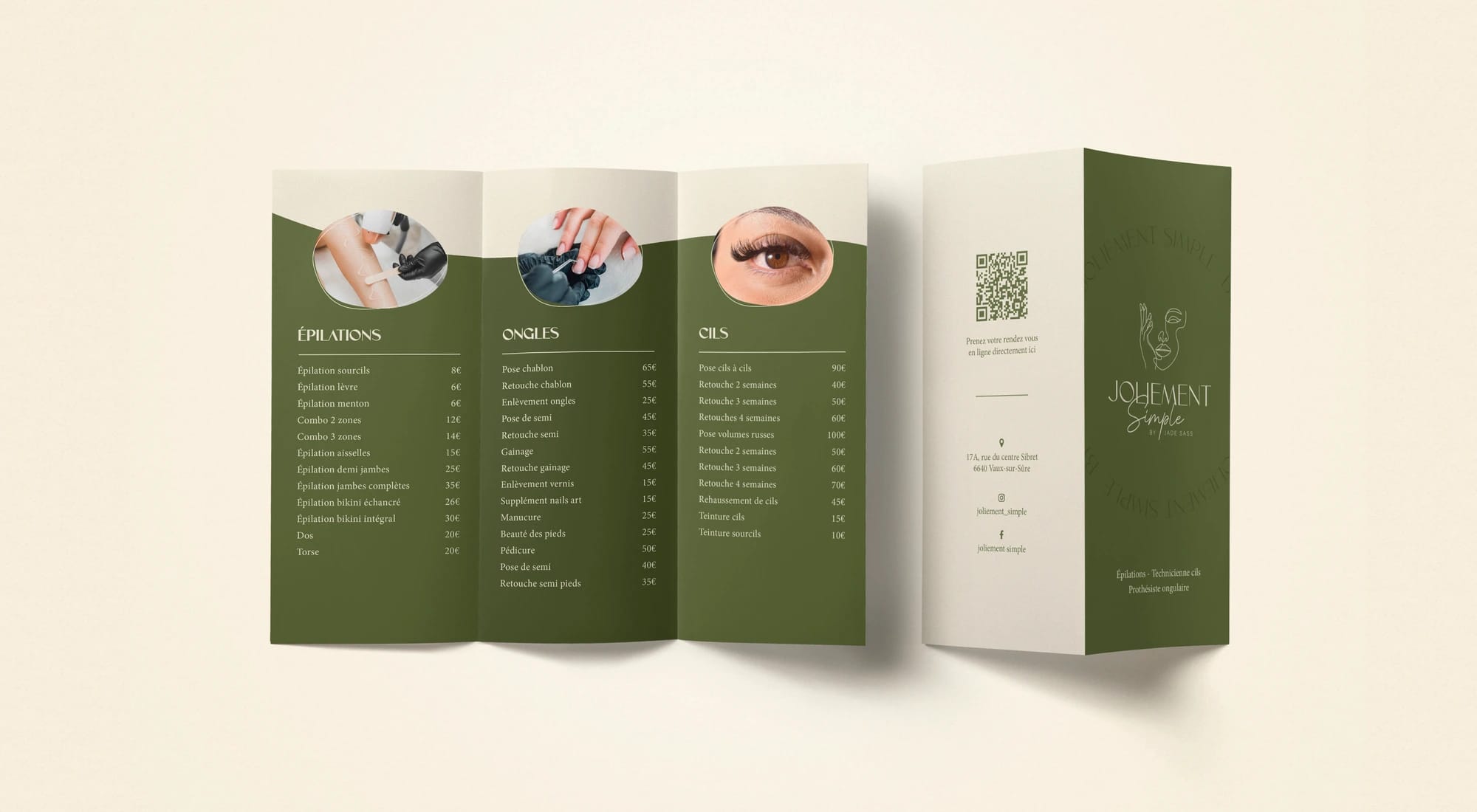 Print, signalétique & communication physique — exemple de réalisation